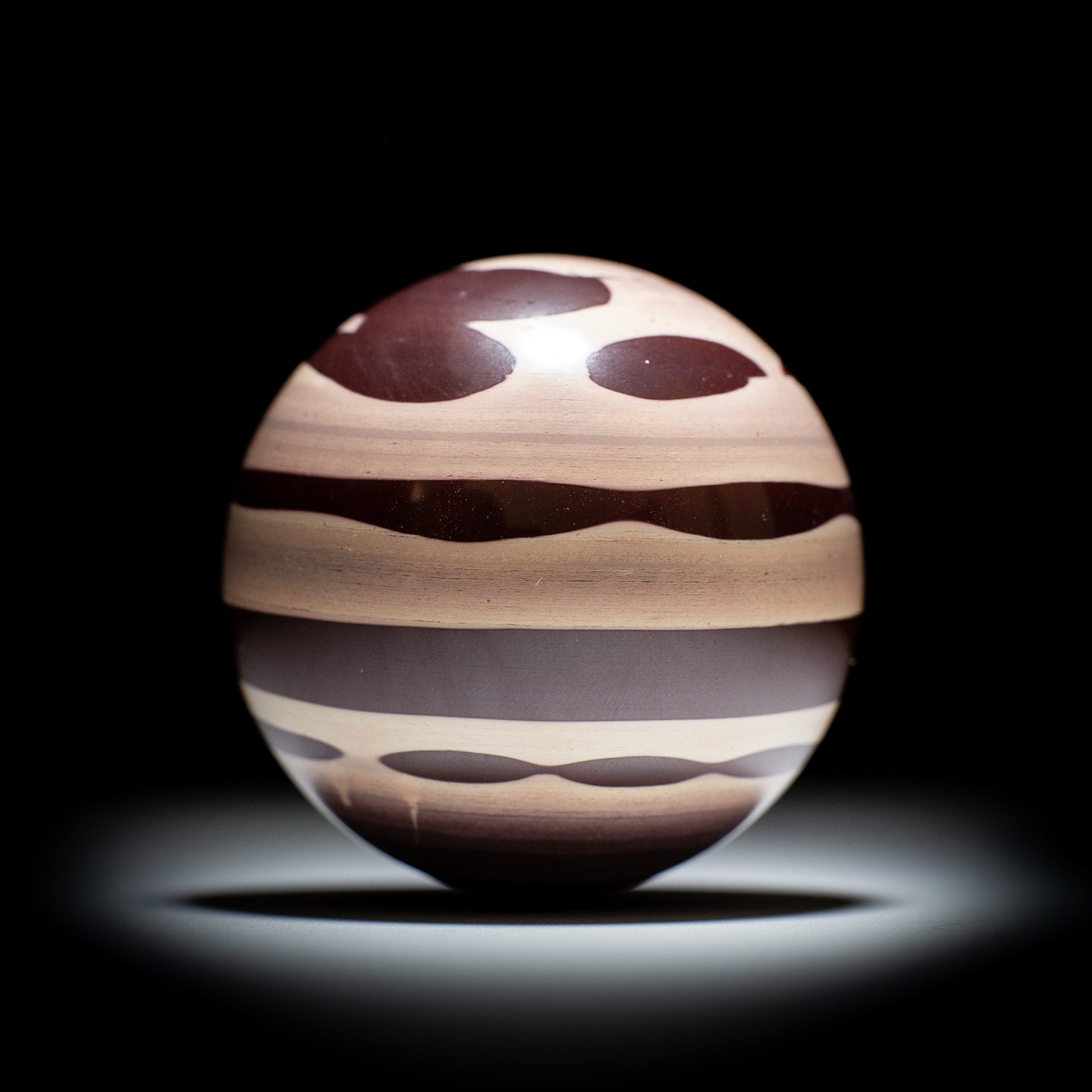 Zebra Rock Sphere - 10