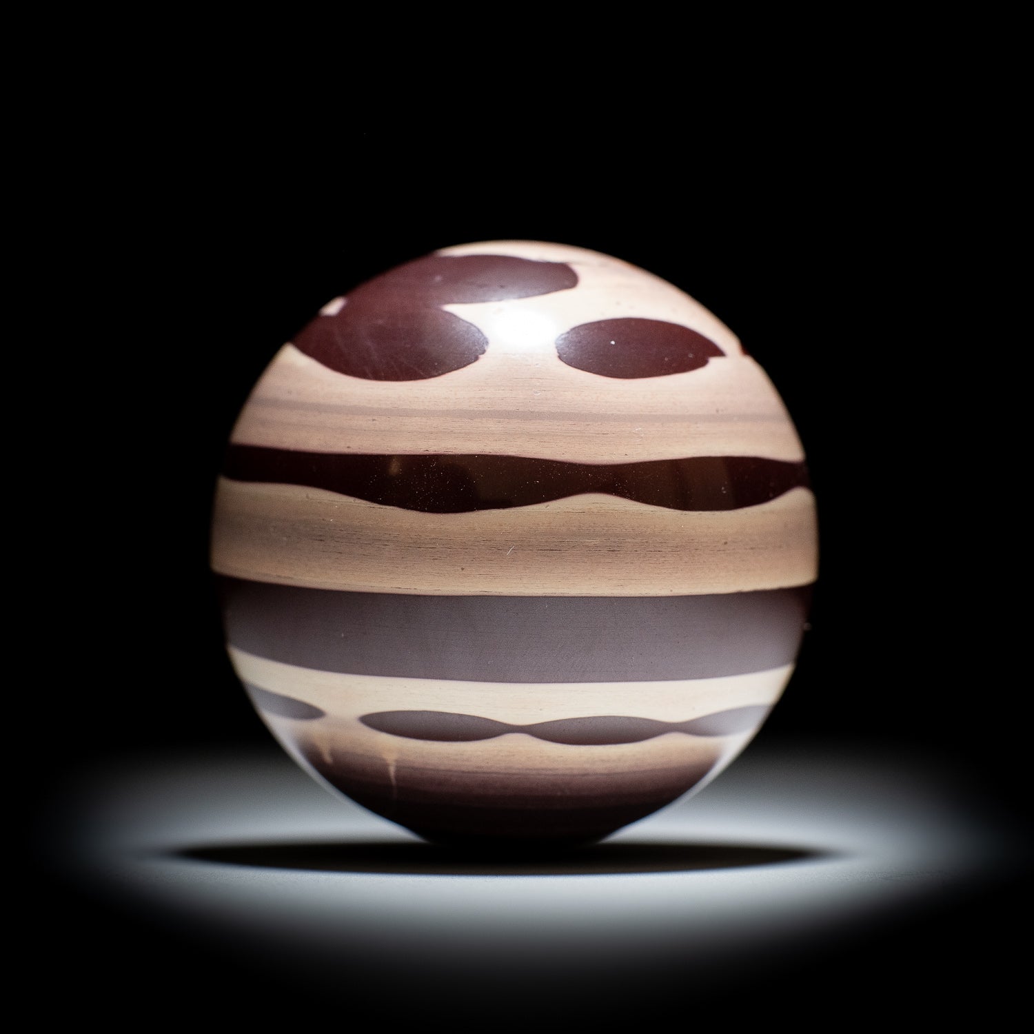 Zebra Rock Sphere - 10