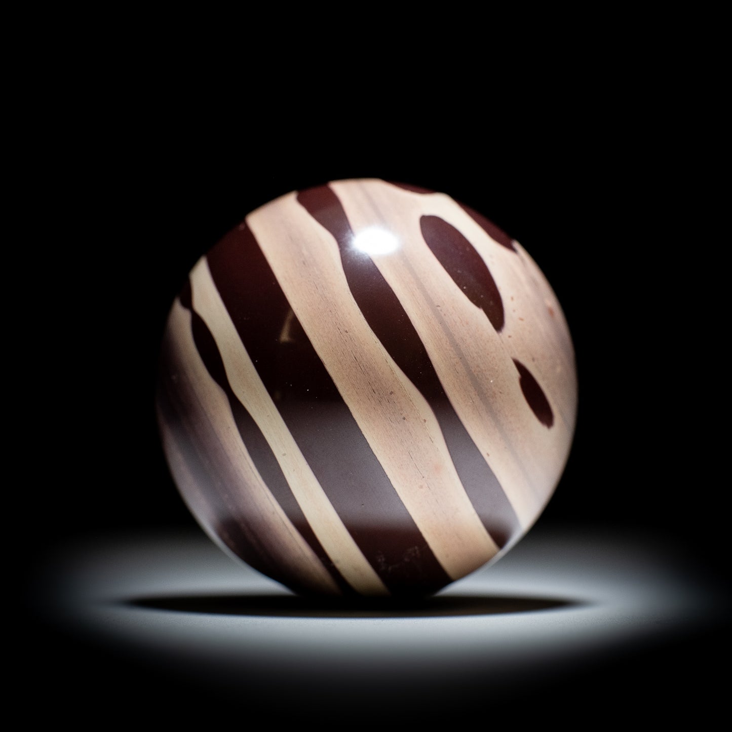 Zebra Rock Sphere - 10