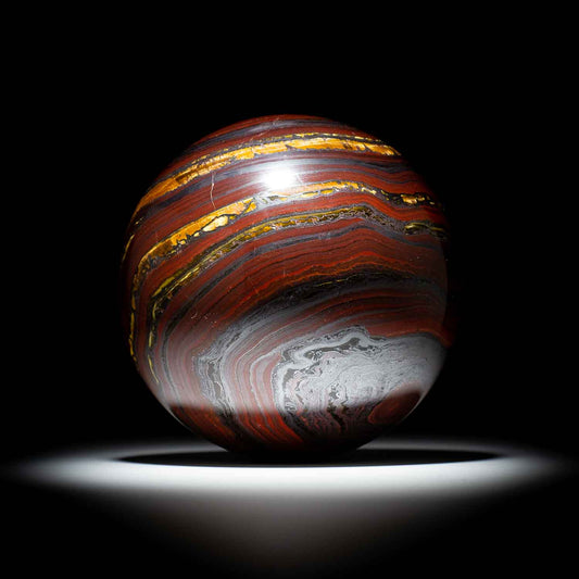 Australian Tiger Iron Sphere - 7