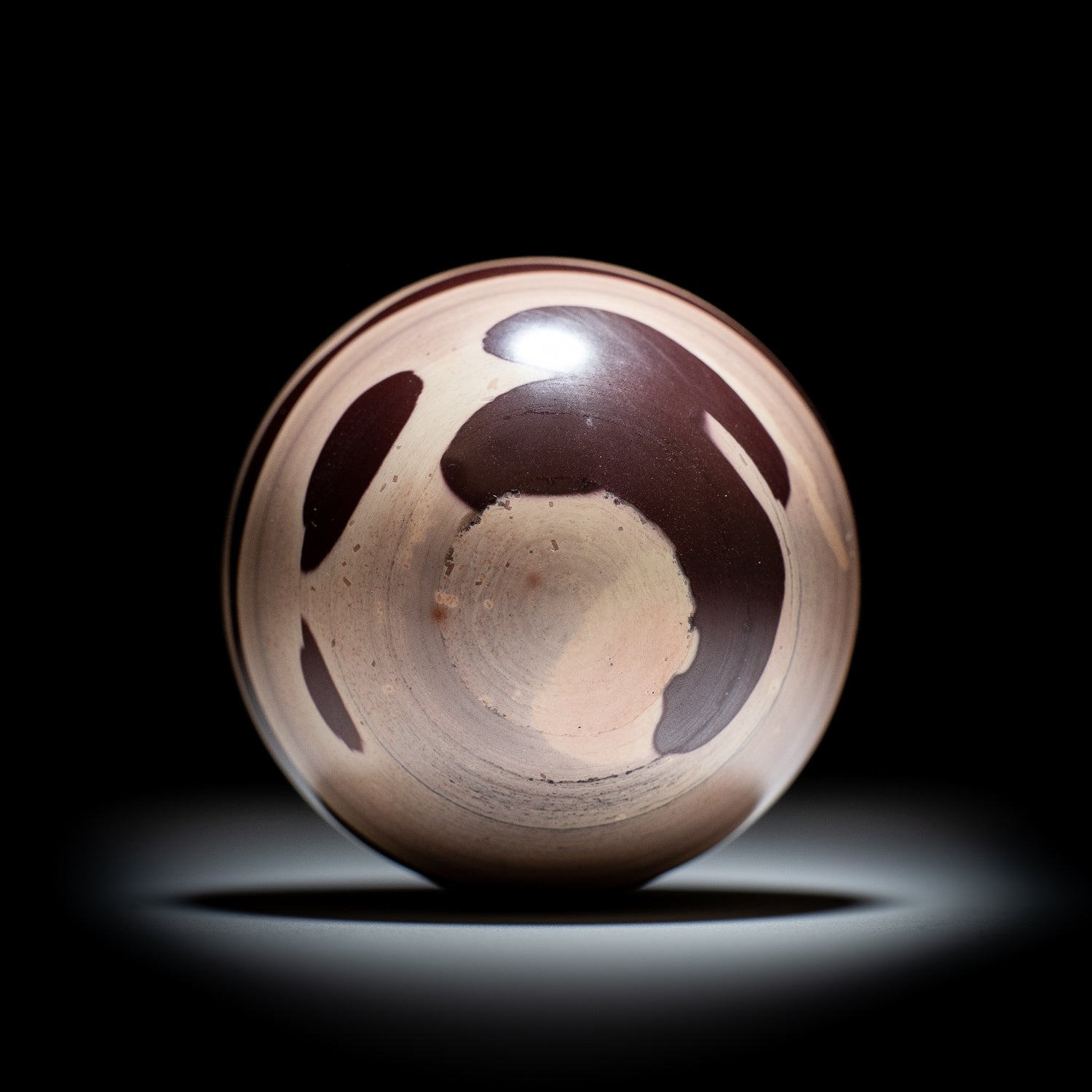 Zebra Rock Sphere - 10
