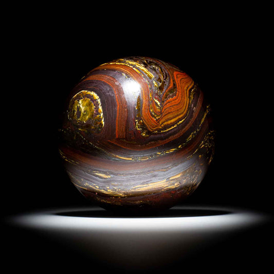 Tiger Iron Sphere - 4