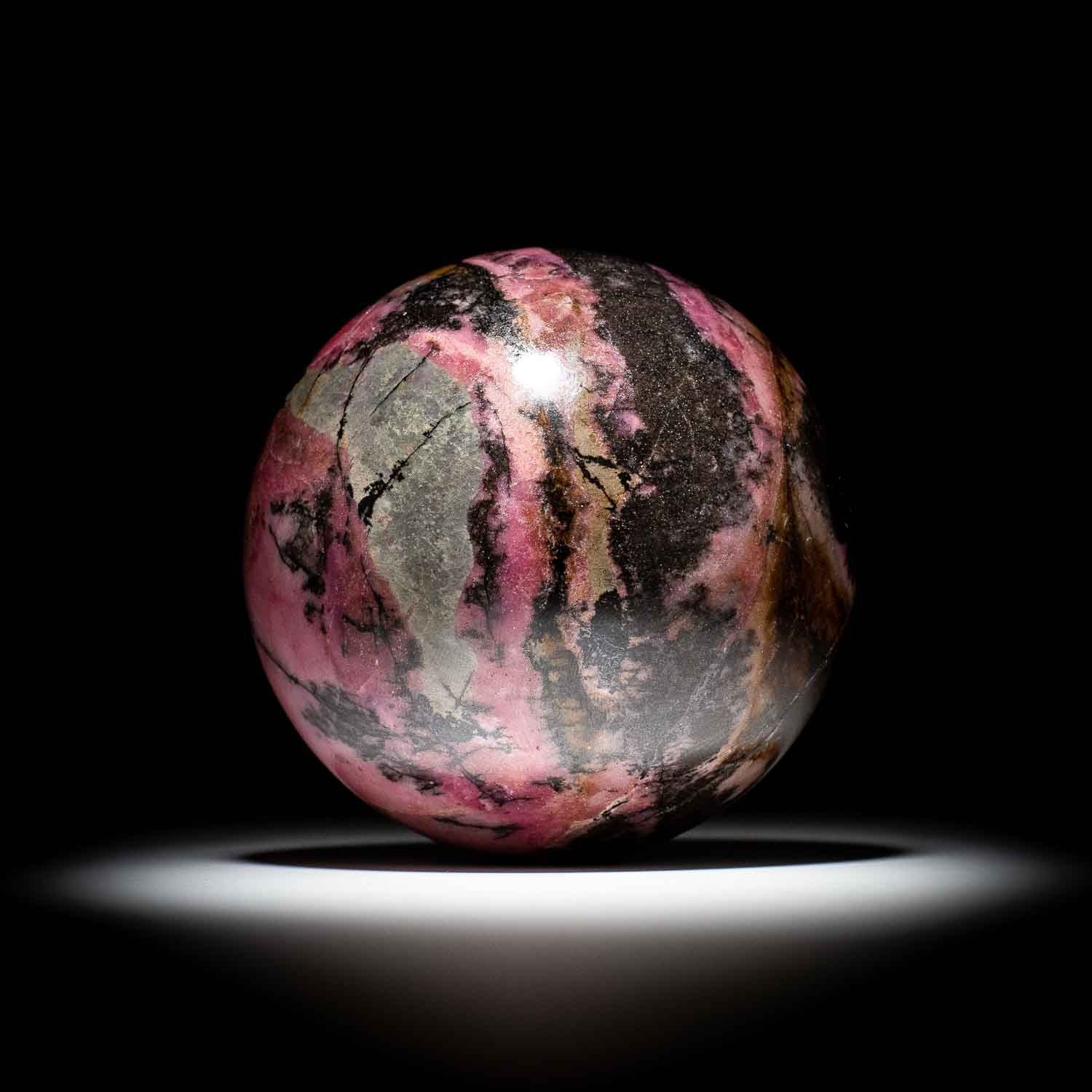 Australian Rhodonite 90mm Sphere 513