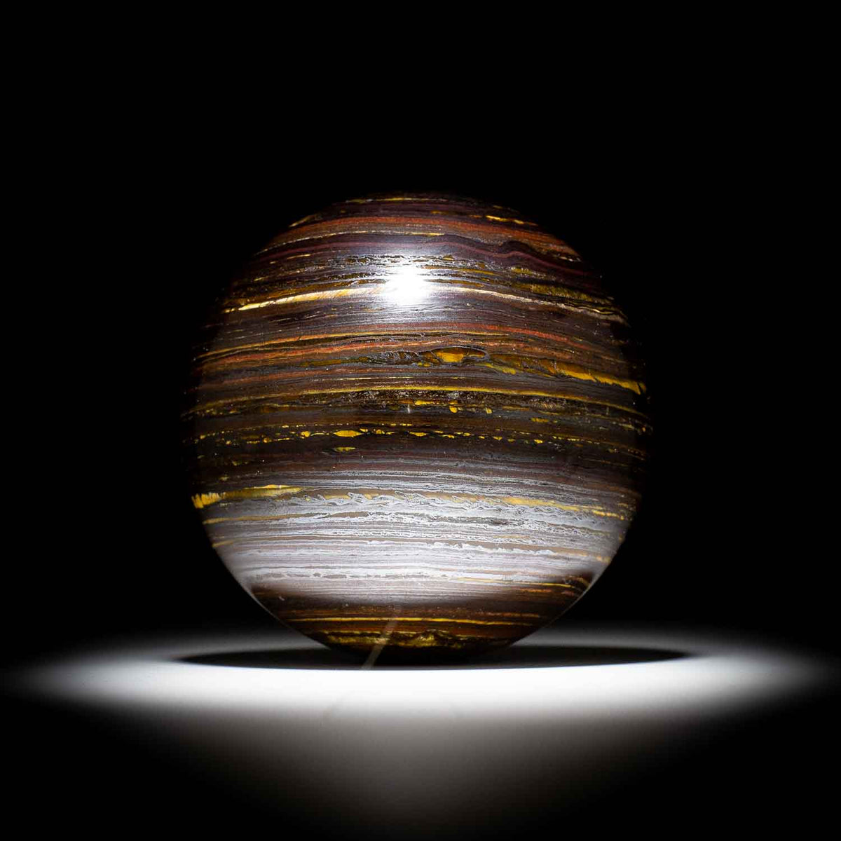 Spherical Iron Rocks Australian Tiger Iron | Sphere | Tiger Iron | 90mm |Tiger Eye – Rocks ...