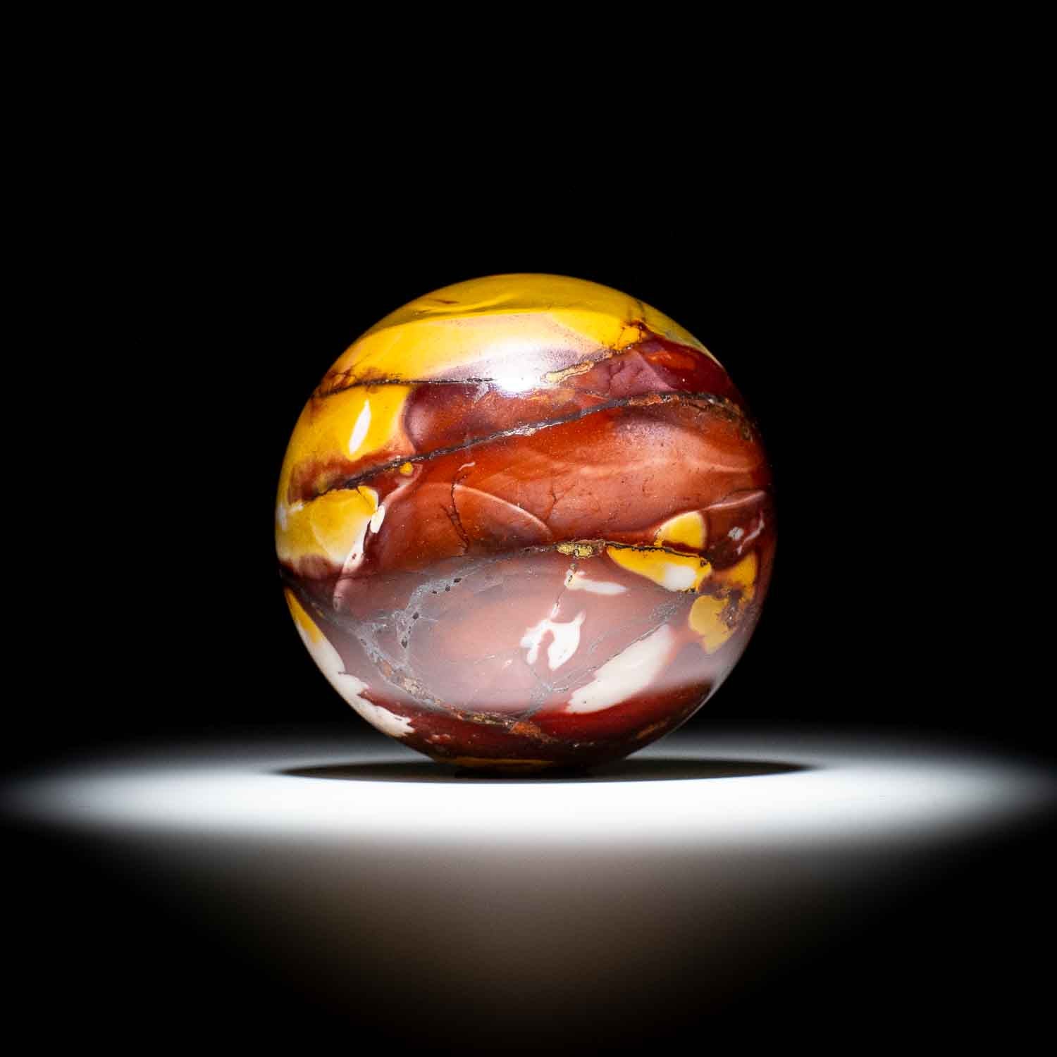 Australian Jasper Mookite Sphere - 9