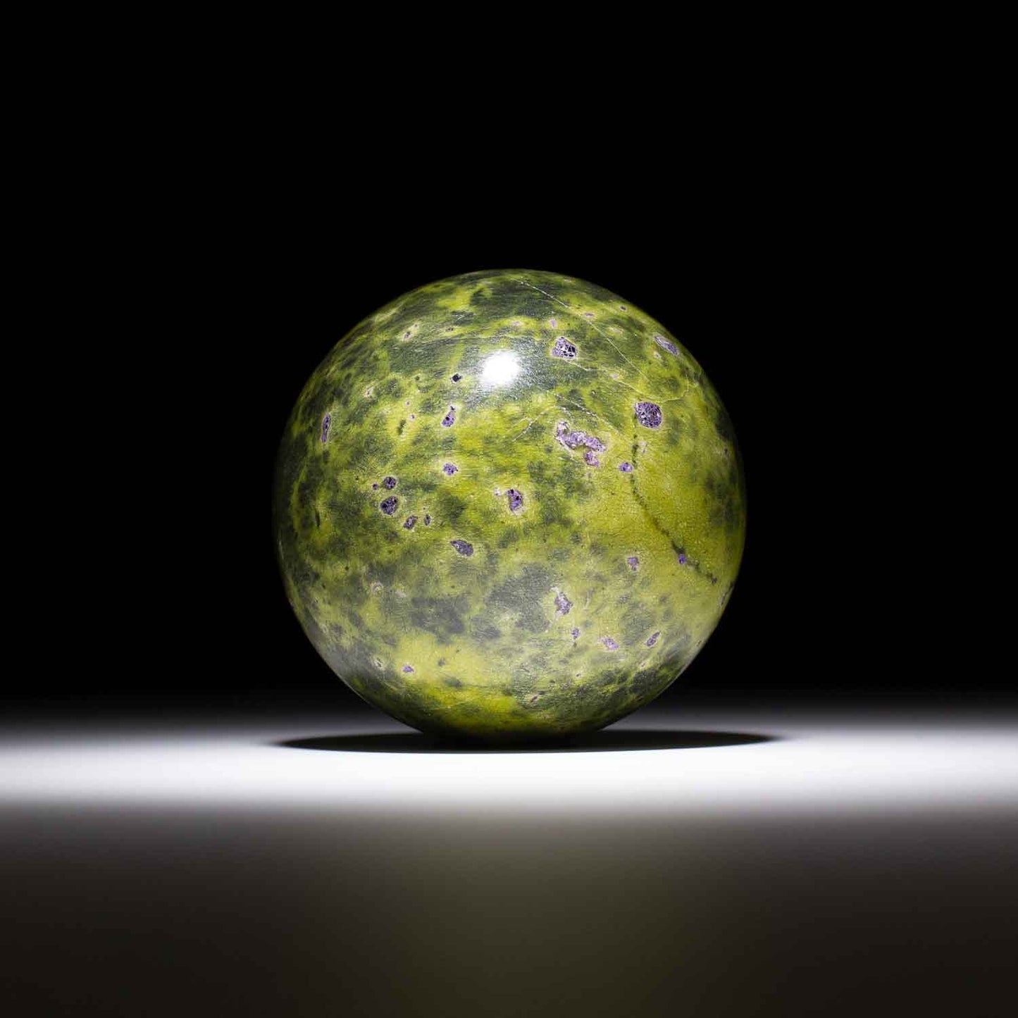 Australian Stichtite in Serpentine Sphere - 11