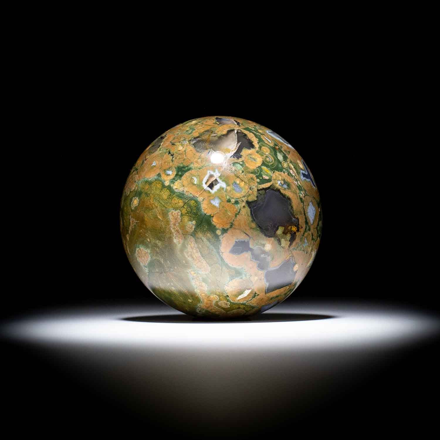 Australian Rhyolite Sphere 70mm - 6