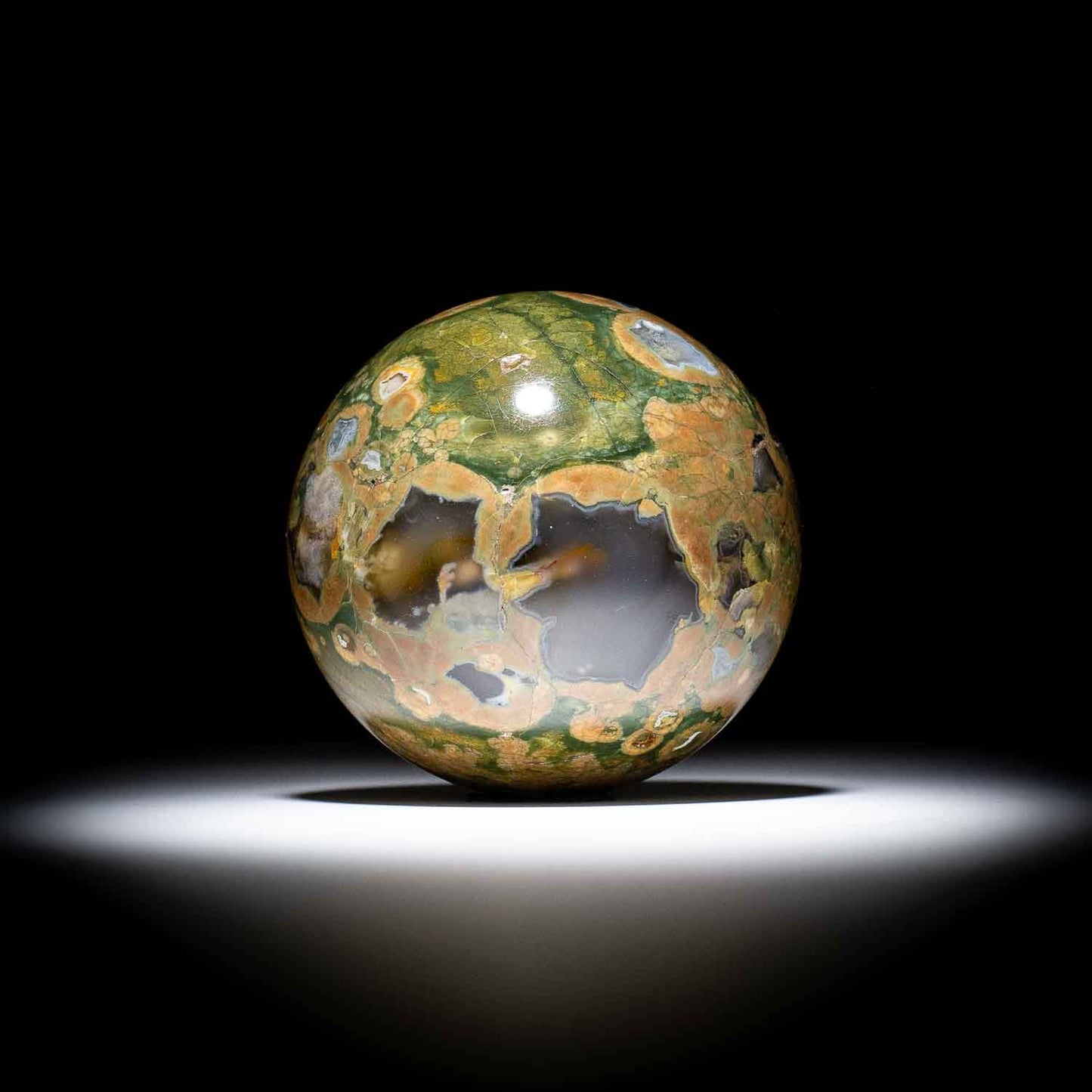 Australian Rhyolite Sphere 70mm - 6
