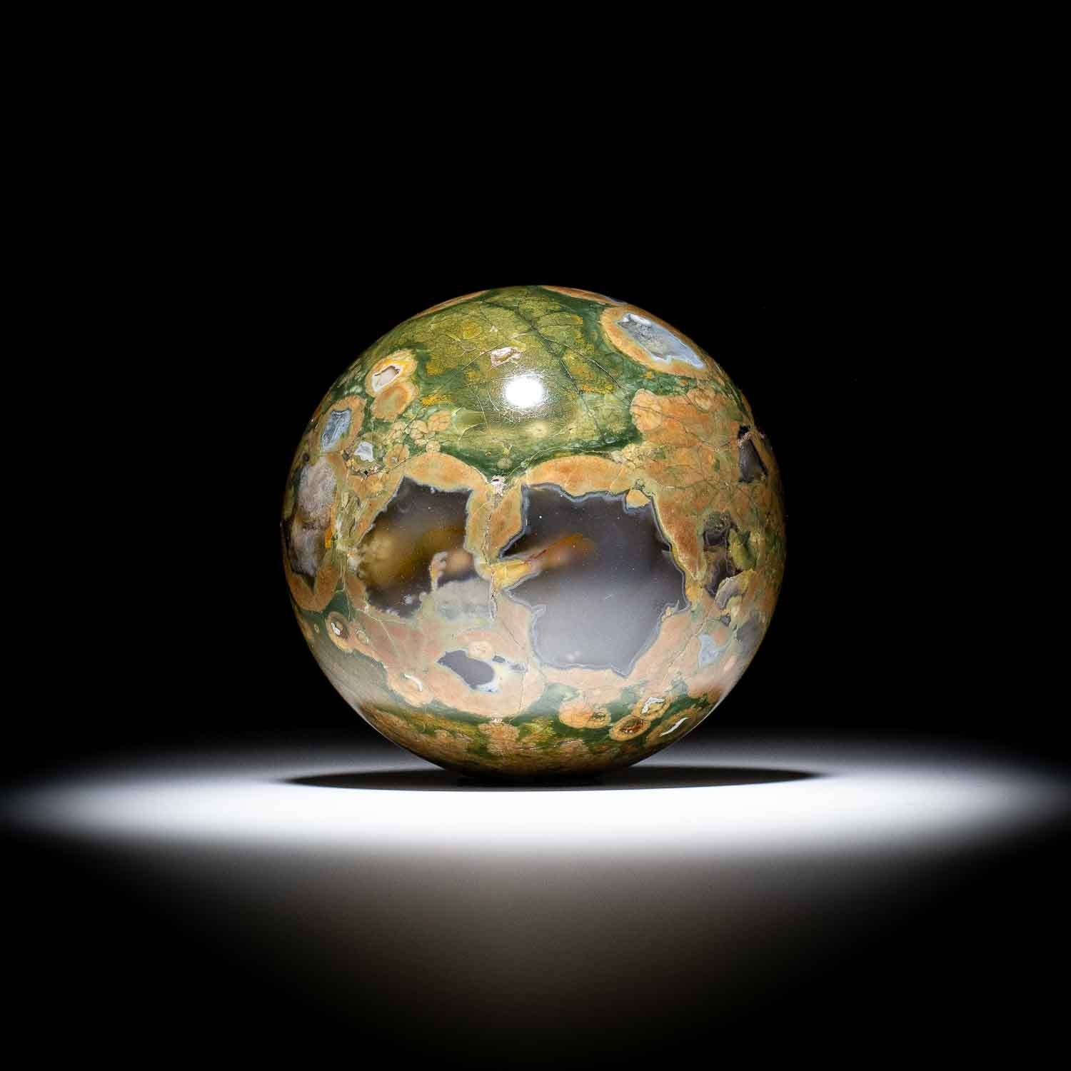 Australian Rhyolite Sphere 70mm - 6