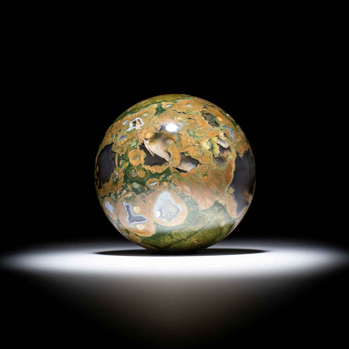 Australian Rhyolite Sphere 70mm - 6
