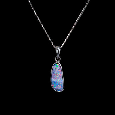 Australian Opal Doublet pendant - 156