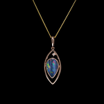 Opal Doublet pendant - 157