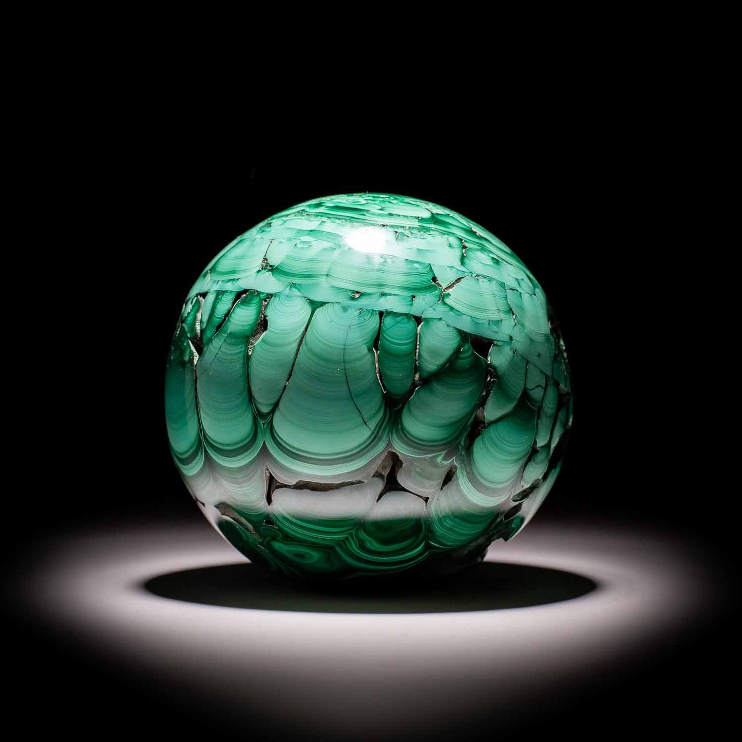 Malachite Sphere 