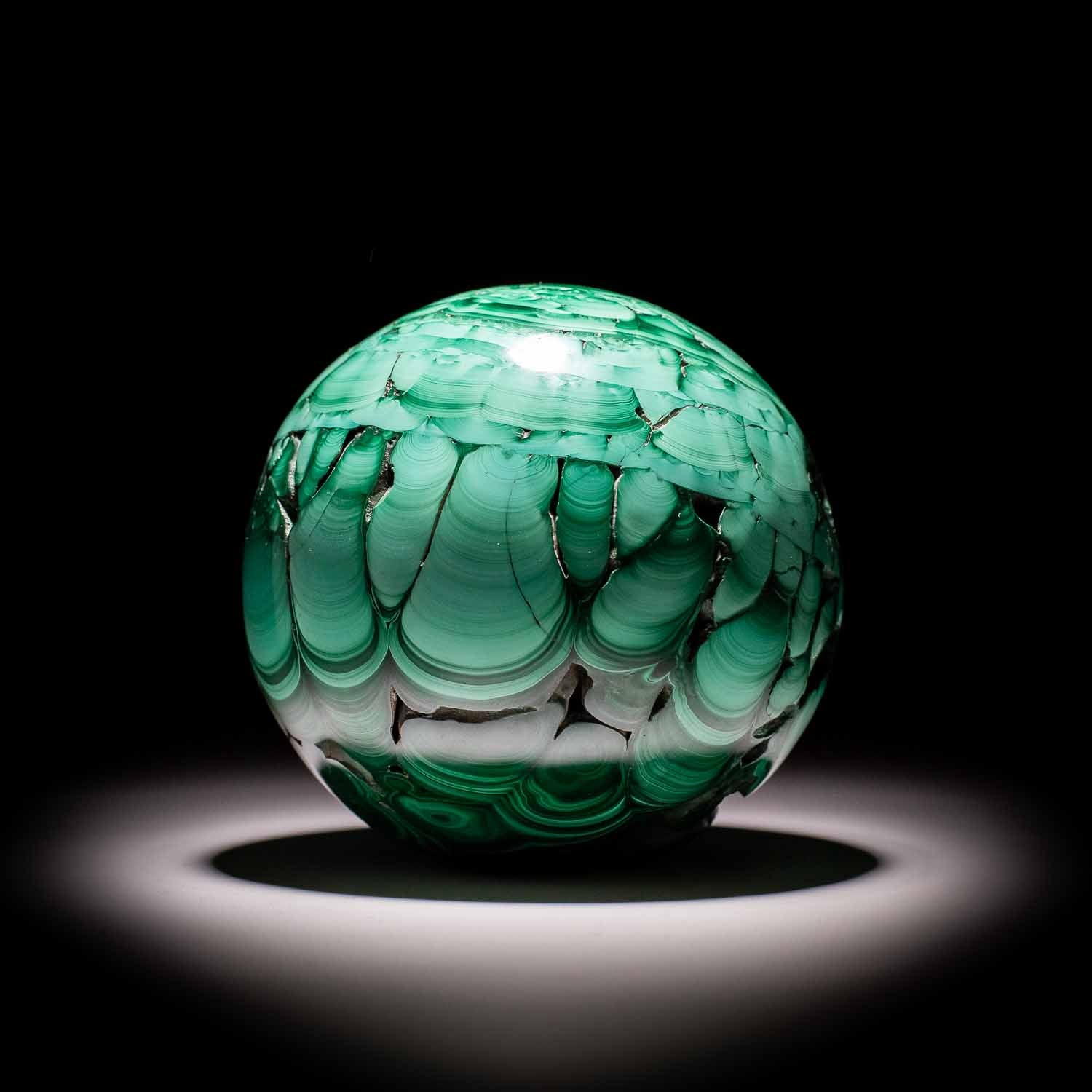 Malachite Sphere 