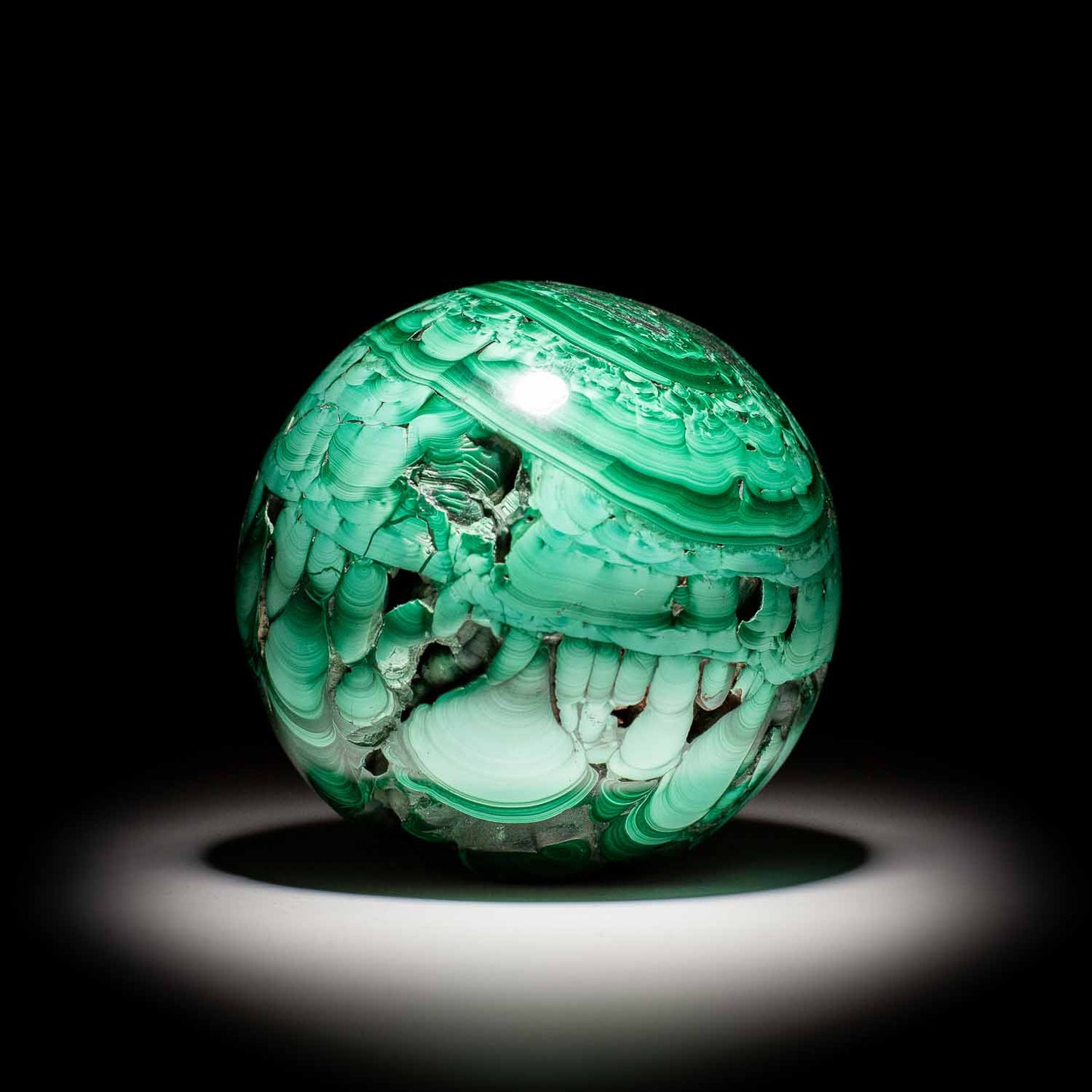Malachite Sphere 