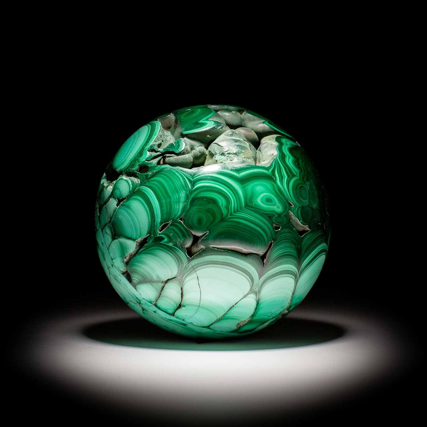 Malachite Sphere 
