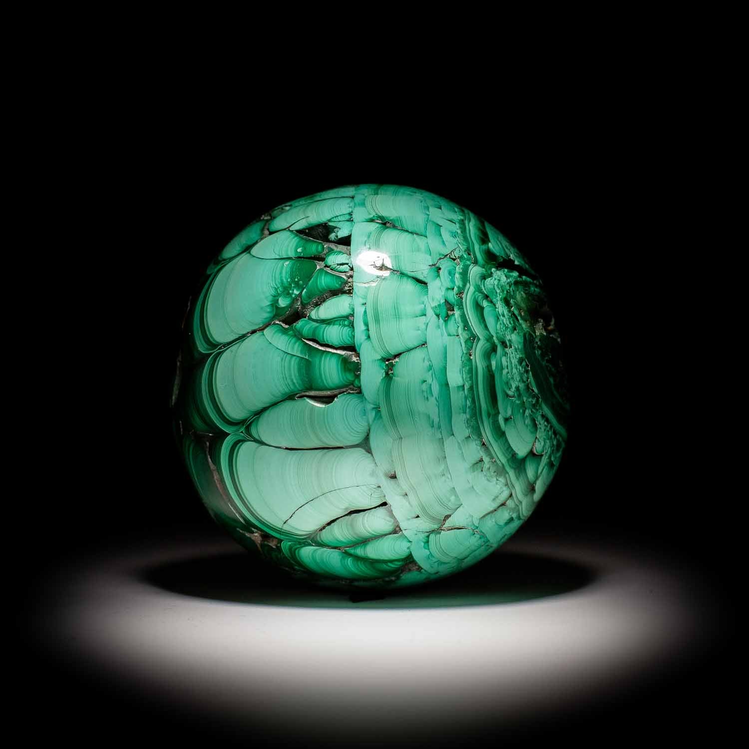 Malachite Sphere 