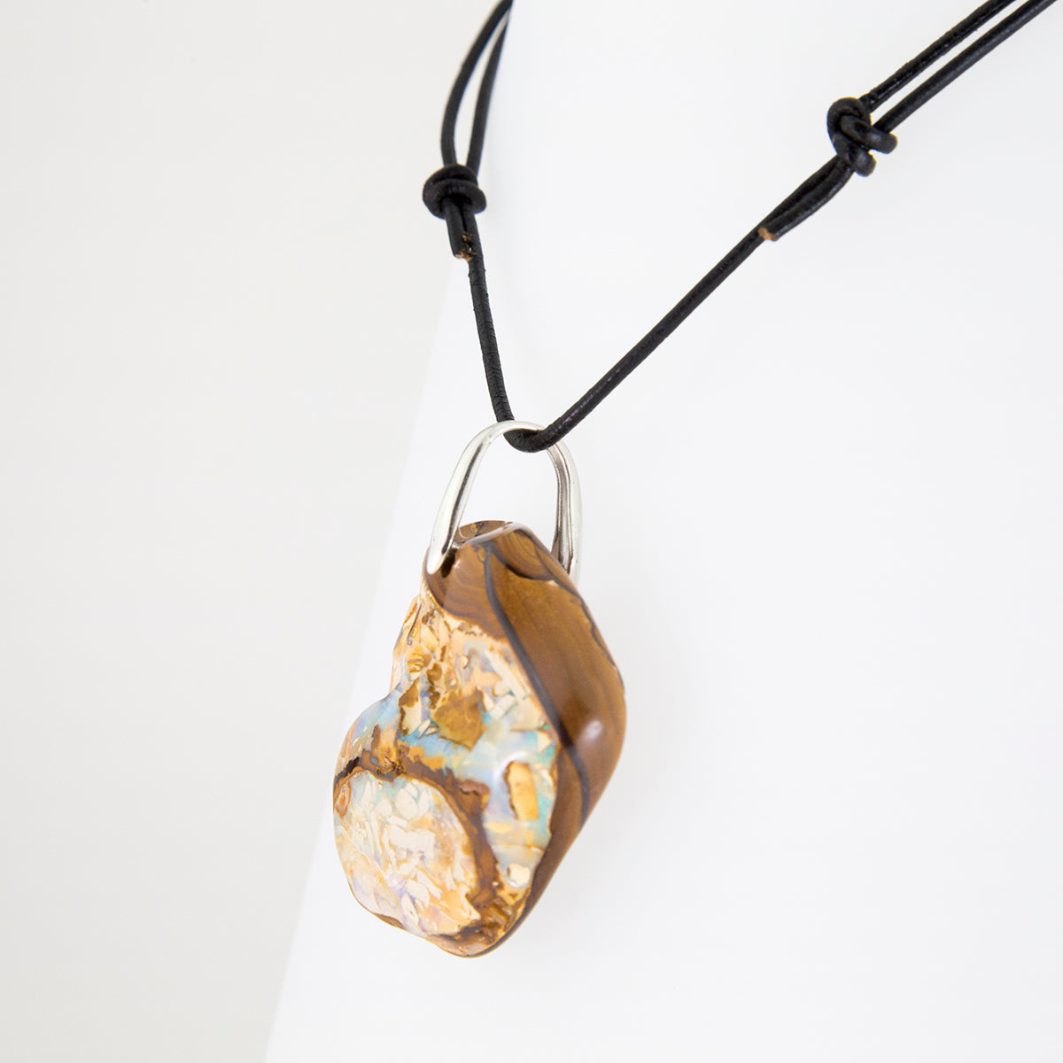 Boulder Opal necklace - 12