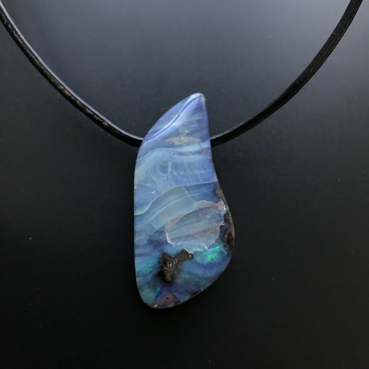 Boulder Opal necklace - 23