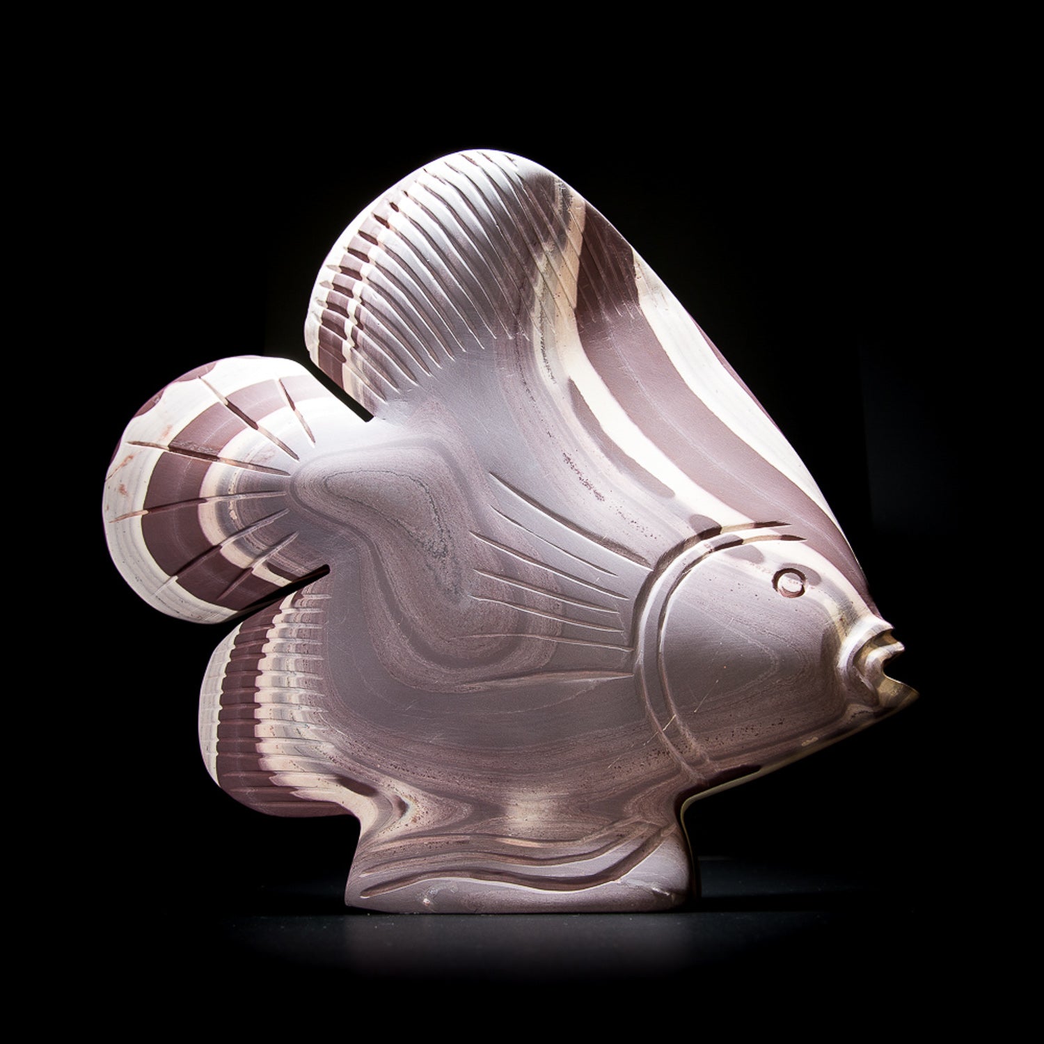 Zebra Rock "Fish" 