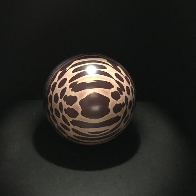 Australian Zebra Rock sphere - 25