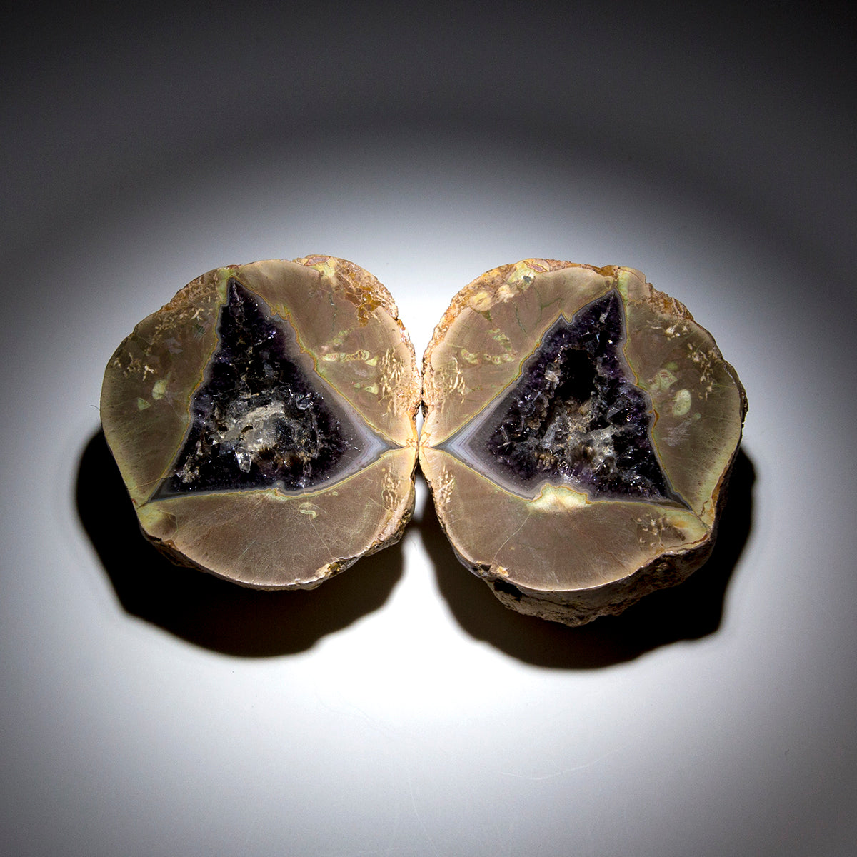 Australian Thunderegg Pair – Natural Mineral Specimen