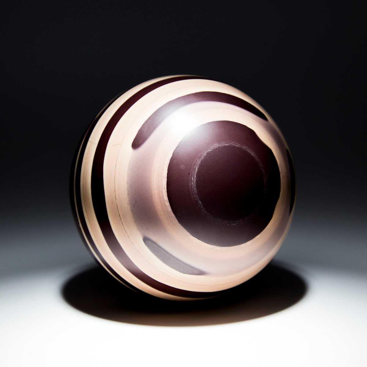 Australian Zebra Rock Sphere - 1