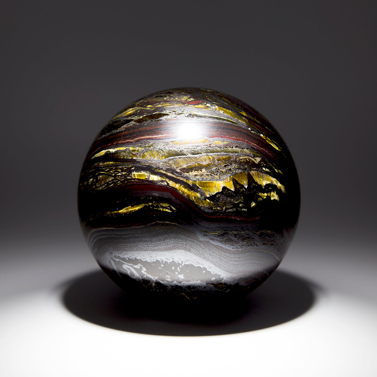 Australian Tiger Iron Sphere - 3